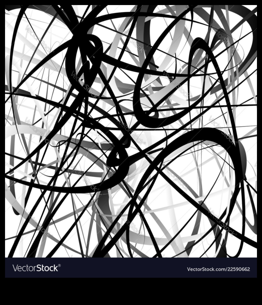 Δυναμικές γραμμές που δημιουργούν κίνηση στην αφηρημένη τέχνη 3 Dynamic Lines: Creating Movement in Abstract Art