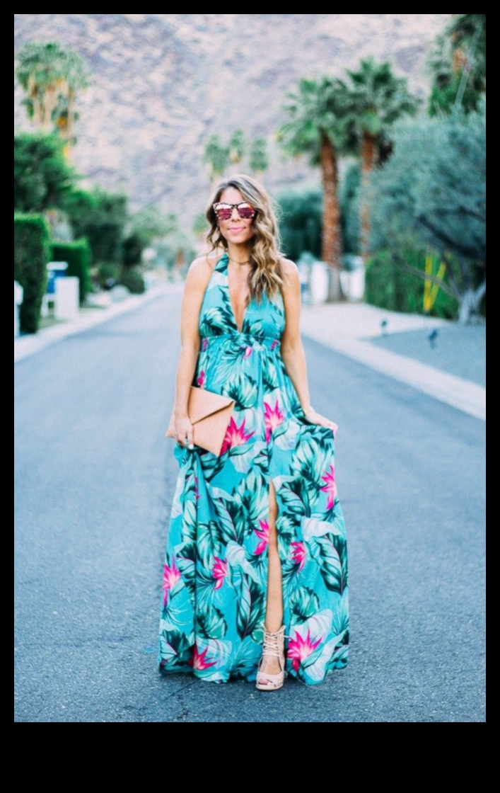 Island Opulence: Καλοκαιρινά ρούχα με τροπική έμπνευση για πολυτελή ζωή