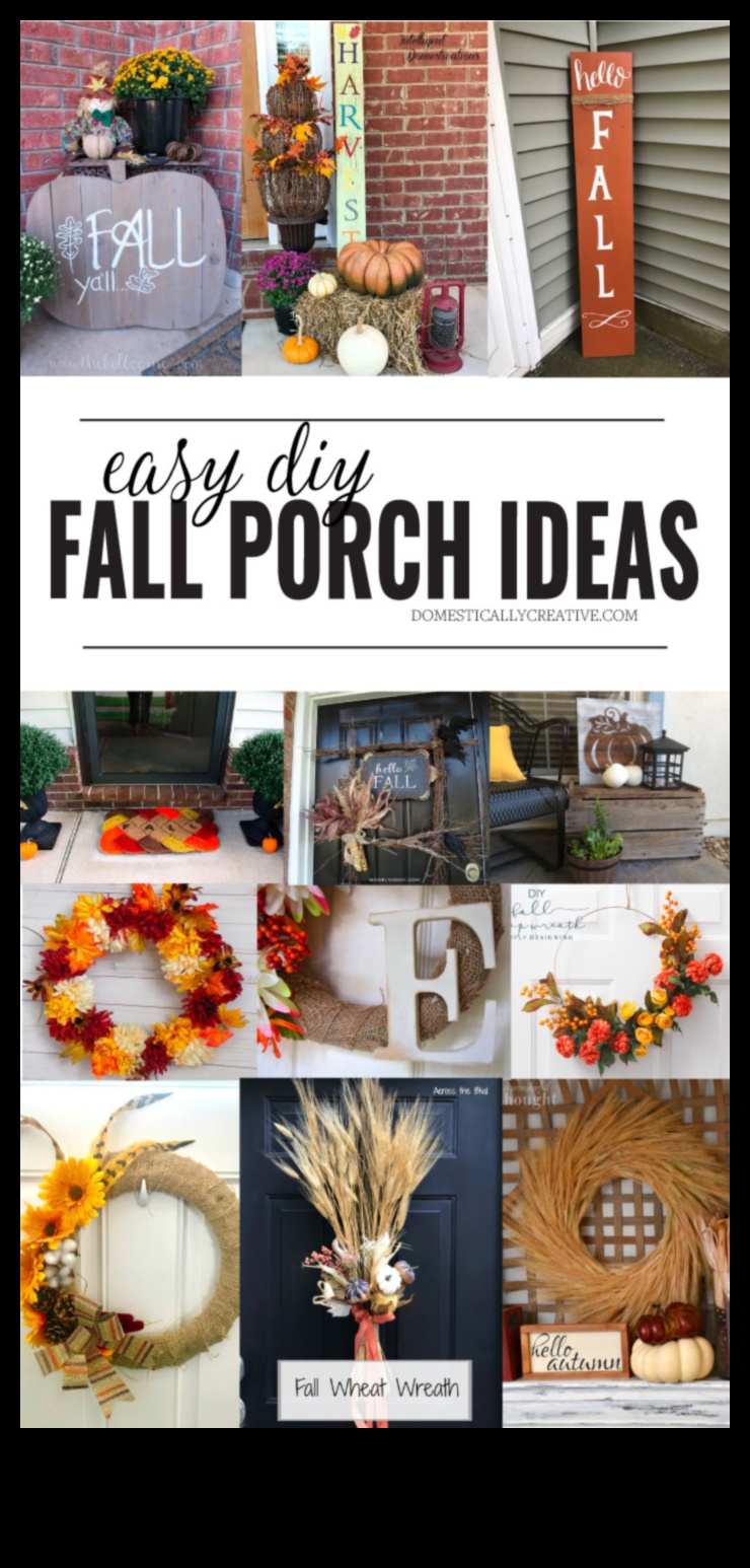 DIY Fall Front Porch: Crafting Welcoming Decor for the Season