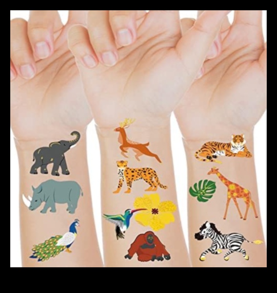 Safari Skin: Ανακαλύψτε την τέχνη των τατουάζ ζώων