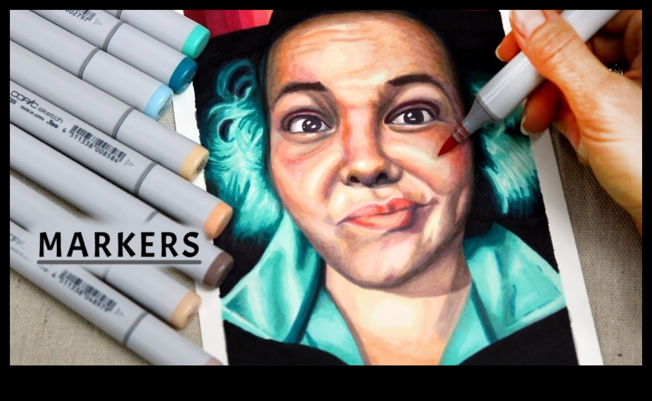 Κύριος ρεαλισμός δείκτη με αυτές τις 5 τεχνικές 2 Εργαστήριο Marker Realism: Techniques for Professional Art