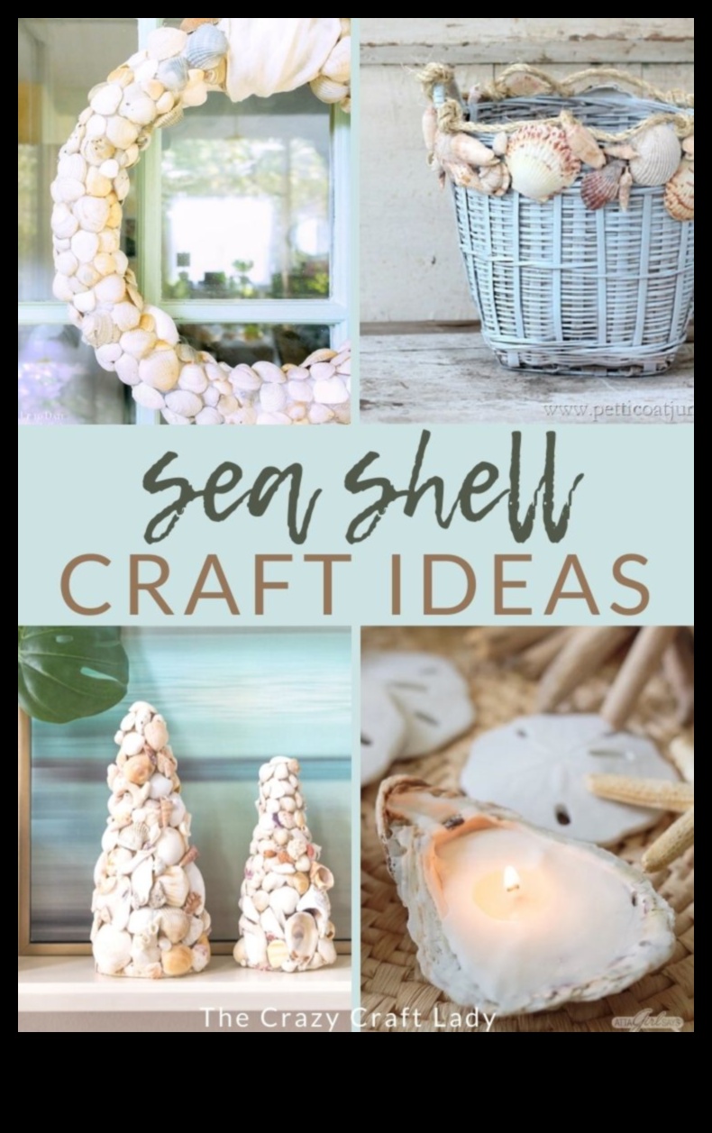 10 χειροτεχνίες από θαλασσινό κοχύλι για ένα παράκτιο σπίτι 4 DIY αξεσουάρ με κοχύλια: Φέρτε τον ωκεανό στο στυλ σας