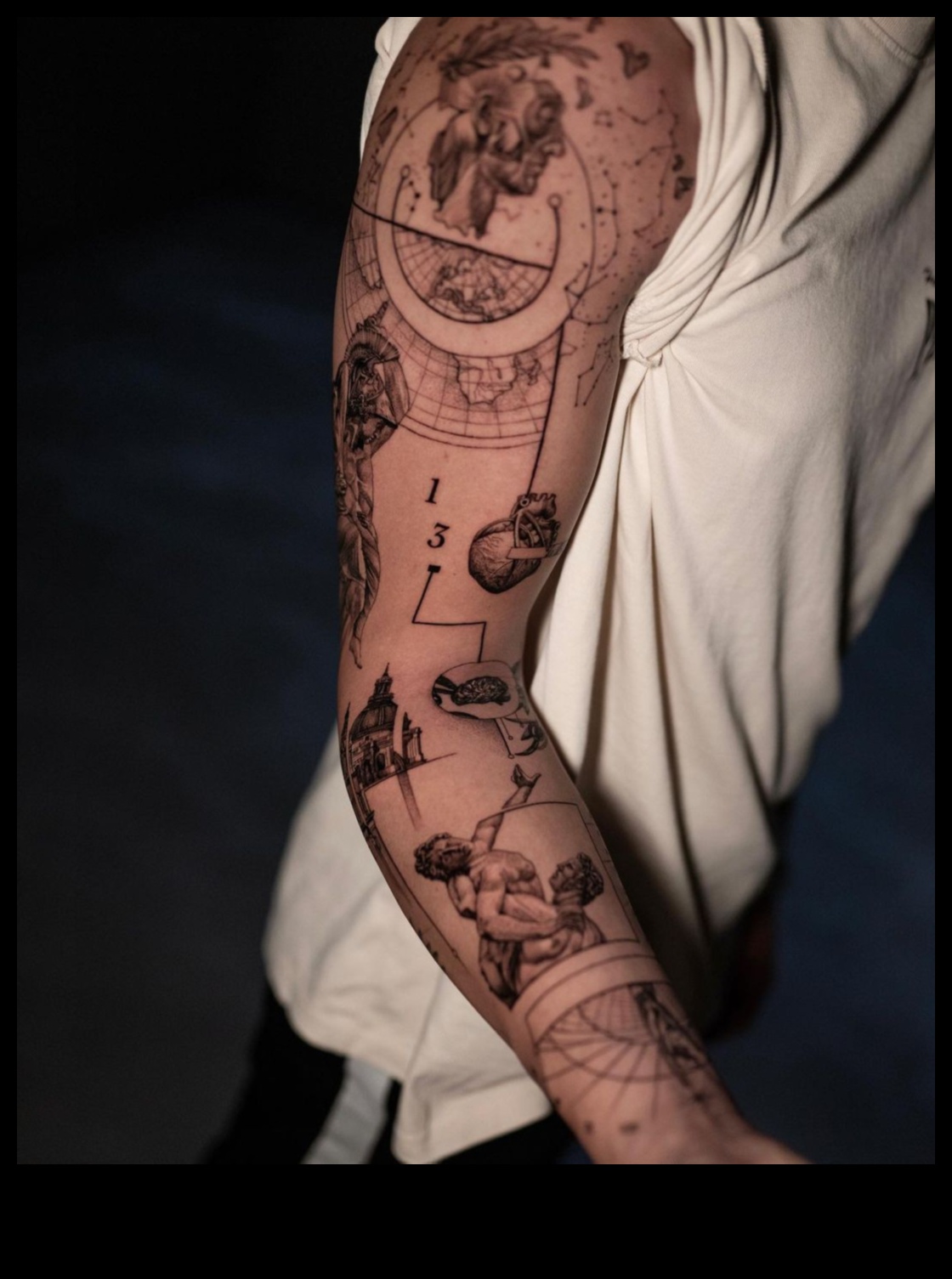 Canvas Chronicles: Stories Unveiled Through Sculpted Tattoos