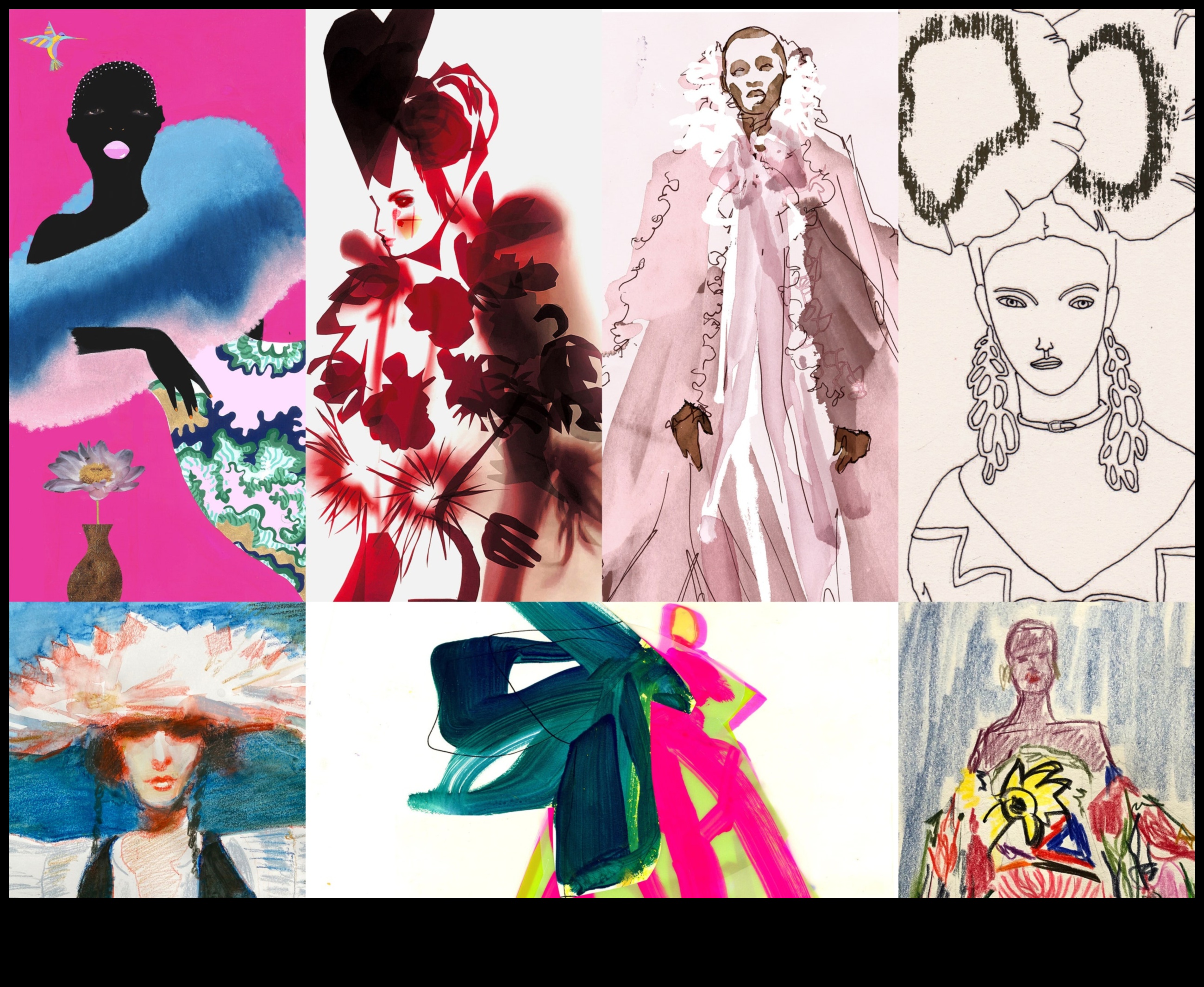 Couture Collage: Blending Elements for a Unique Gardrobe