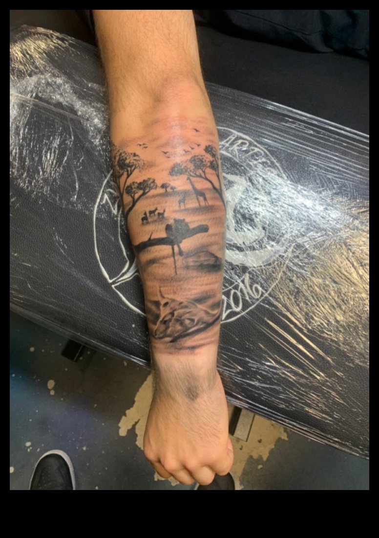 Safari Skin: Ανακαλύψτε την τέχνη των τατουάζ ζώων