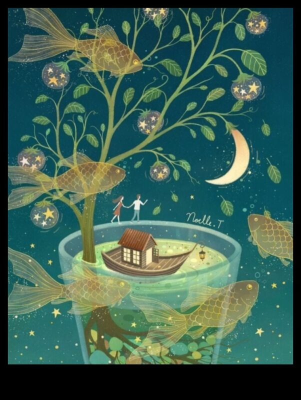 Illustrated Dreams: Portraying Imagination with Artistic Flourish