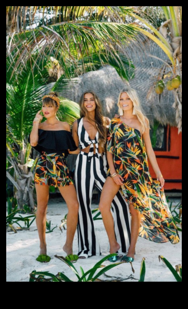 Island Opulence: Καλοκαιρινά ρούχα με τροπική έμπνευση για πολυτελή ζωή